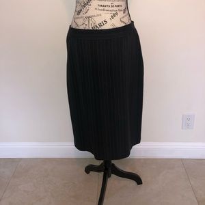 Sophisticated pinstripe skirt